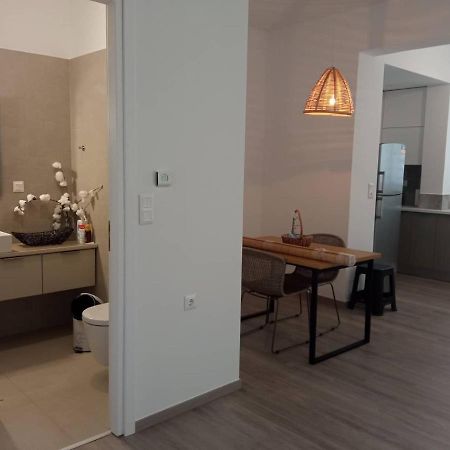Apartmán Διαμέρισμα 90 Τμ Σε Μικρό Συγκρότημα Kounoupidhianá Exteriér fotografie